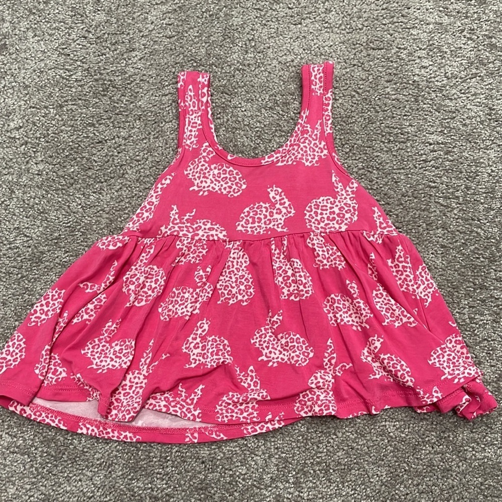 Posh Peanut Lana Bunnies Bummie Tank Set - Picture 2 of 9